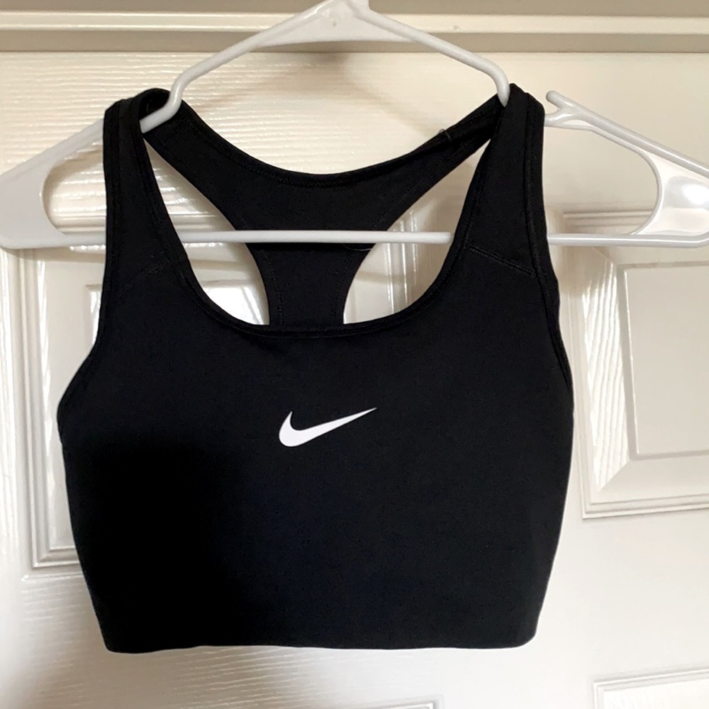 Small, black, dry fit, Nike bra